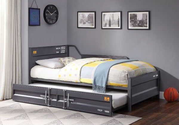 Acme Furniture - Cargo Daybed & Trundle in Gunmetal - 39885