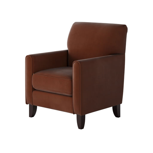 Southern Home Furnishings - Accent Chair in Bella Burnt Orange - 702-C Bella Burnt - GreatFurnitureDeal