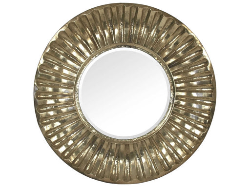 Zentique - Soleste Antique Gold 39'' Wide Round Wall Mirror - EZT160357 - GreatFurnitureDeal