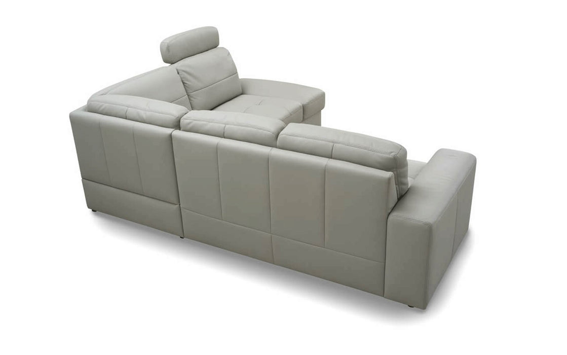 ESF Furniture - Ella Sectional Sofa Right w/Bed & Storage in Taupe - 1822SECTIONALR - GreatFurnitureDeal