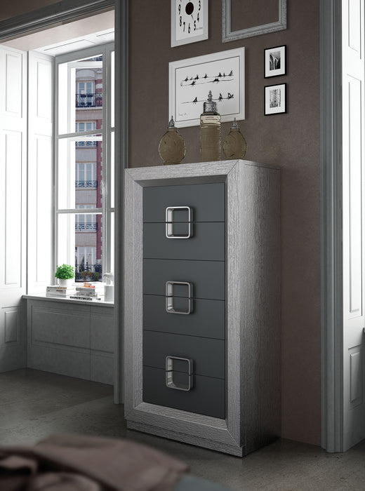 ESF Furniture - Enzo 6 Piece King Bedroom Set with Storage Kit - ENZOBEDKS-STORAGE-6SET - GreatFurnitureDeal