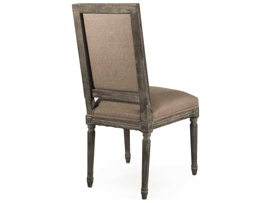 Zentique - Louis Copper Linen Side Dining Chair - FC010-4 E271 A006 - GreatFurnitureDeal