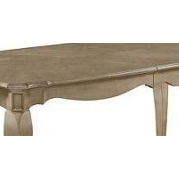 GFD Home - Smart Looking Dining Table, Antique Brown - GreatFurnitureDeal