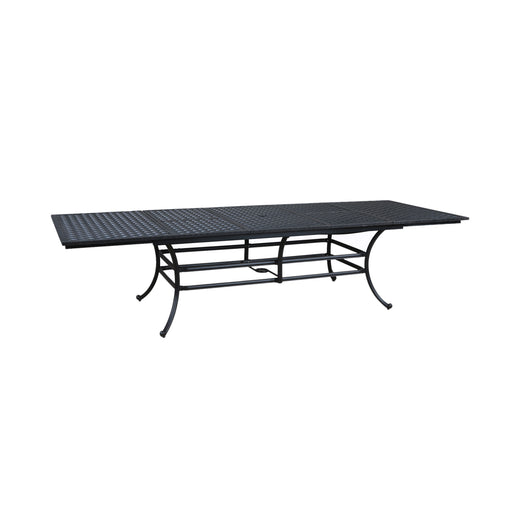 GFD Home - Rectangle Extension Table, Dark Lava Bronze - GreatFurnitureDeal