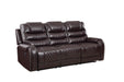 GFD Home - Tennessee Power Reclining 3 Pc Sofa Set in Espresso - GreatFurnitureDeal