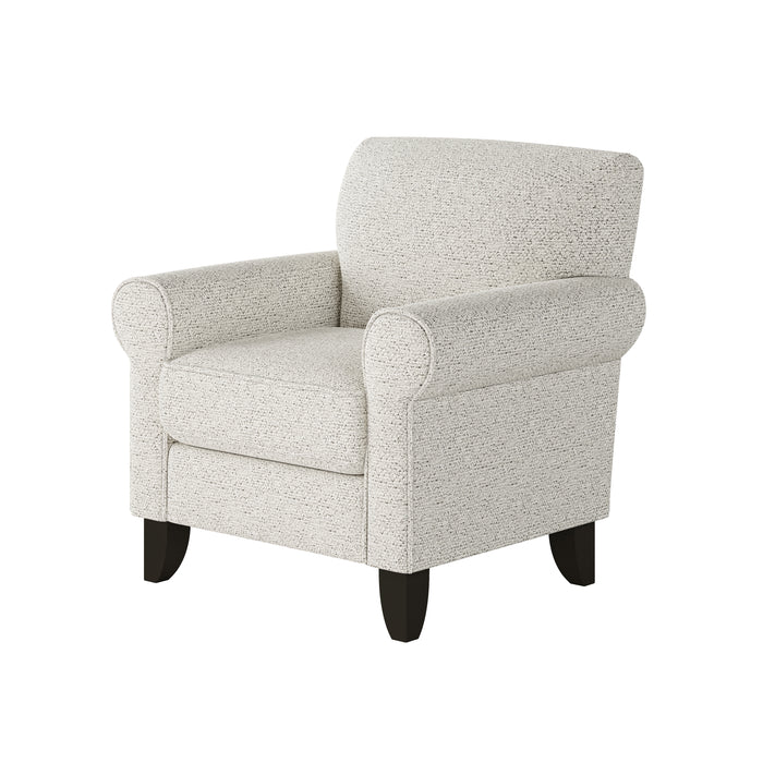 Southern Home Furnishings - Chit Chat Domino Accent Chair in Multi - 512-C Chit Chat Domino - GreatFurnitureDeal