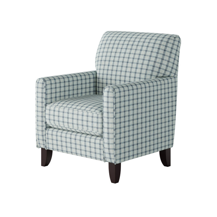 Southern Home Furnishings - Howbeit Spa Accent Chair in Blue - 702-C Howbeit Spa - GreatFurnitureDeal