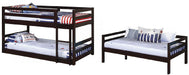 Coaster Furniture - Cappuccino Triple Twin Bunk Bed - 400302