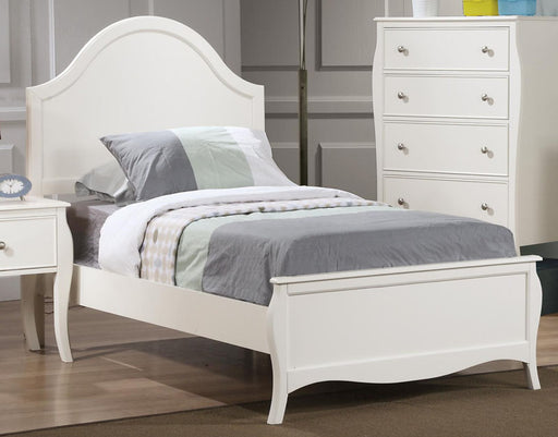 Coaster Furniture - Dominique Full Panel Bed In White - 400561F - GreatFurnitureDeal
