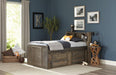 Coaster Furniture - Wrangle Hill Twin Size Storage Bed in Gun Smoke - 400839T - GreatFurnitureDeal