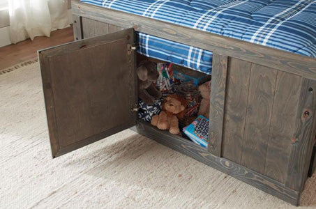 Coaster Furniture - Wrangle Hill Twin Size Storage Bed in Gun Smoke - 400839T - GreatFurnitureDeal