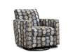 Southern Home Furnishings - Handwoven Linen Swivel Glider Chair - 402-G Magnitude Steel - GreatFurnitureDeal