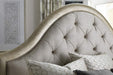 ART Furniture - Starlite - Eastern King Upholstered Panel Bed w- Storage - 406166-2227S2 - GreatFurnitureDeal
