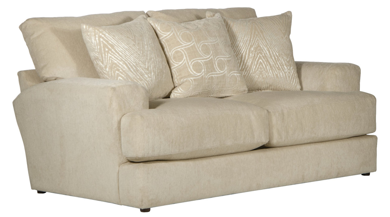 Jackson Furniture - Lamar Loveseat in Cream - 4098-02-CREAM - GreatFurnitureDeal