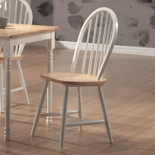 Coaster Furniture - Dining Chair in Natural- White (Set of 4) - 4129 - GreatFurnitureDeal