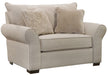 Jackson Furniture - Maddox Chair 1/2 in Stone - 4152-01-STONE