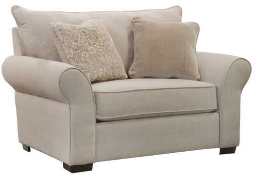 Jackson Furniture - Maddox Chair 1-2 and Ottoman - 4152-01-10-STONE - GreatFurnitureDeal
