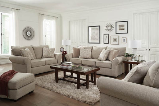 Jackson Furniture - Maddox 4 Piece Living Room Set - 4152-03-02-01-10-STONE
