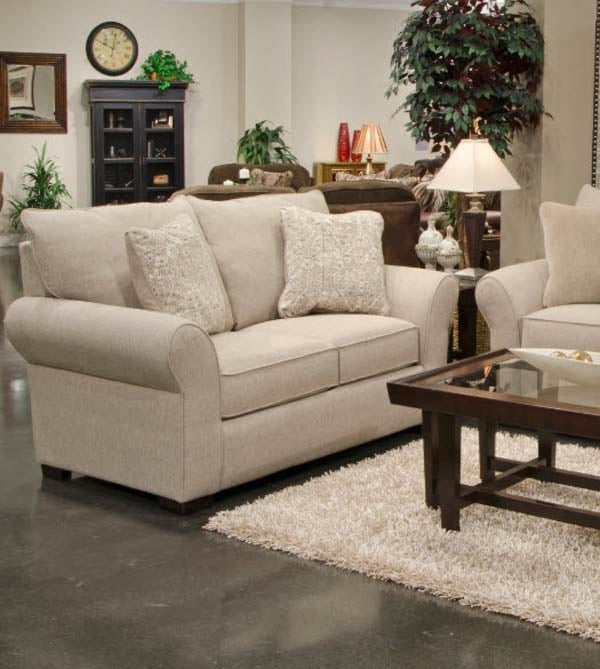 Jackson Furniture - Maddox 3 Piece Living Room Set - 4152-03-02-01-STONE - Loveseat