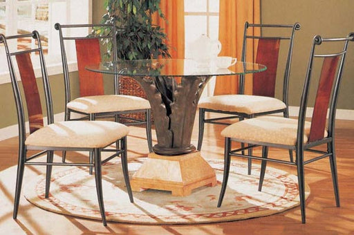 Myco Furniture - Oak Leaf Side Chair (Set of 2) - OL6431C - GreatFurnitureDeal