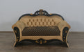 European Furniture - Emperador Loveseat in Black Gold - 42037-L - GreatFurnitureDeal