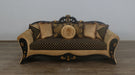 European Furniture - Emperador Sofa in Black Gold - 42037-S - GreatFurnitureDeal
