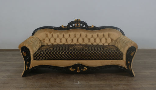 European Furniture - Emperador Sofa in Black Gold - 42037-S - GreatFurnitureDeal