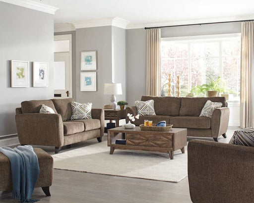 Jackson Furniture - Alyssa 3 Piece Living Room Set in Latte - 4215-SLC-LATTE-3SET - GreatFurnitureDeal