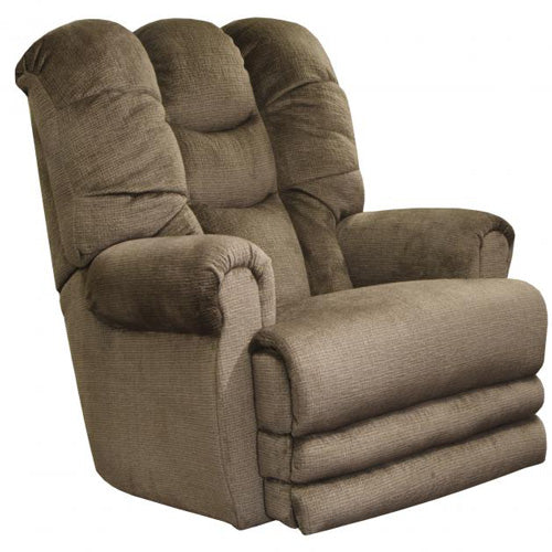 Catnapper - Malone Power Lay Flat Recliner with Extended Ottoman in Vino - 64257-7-VINO