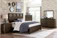 Homelegance - Griggs Queen Bed in Dark Brown - 1669-1* - GreatFurnitureDeal