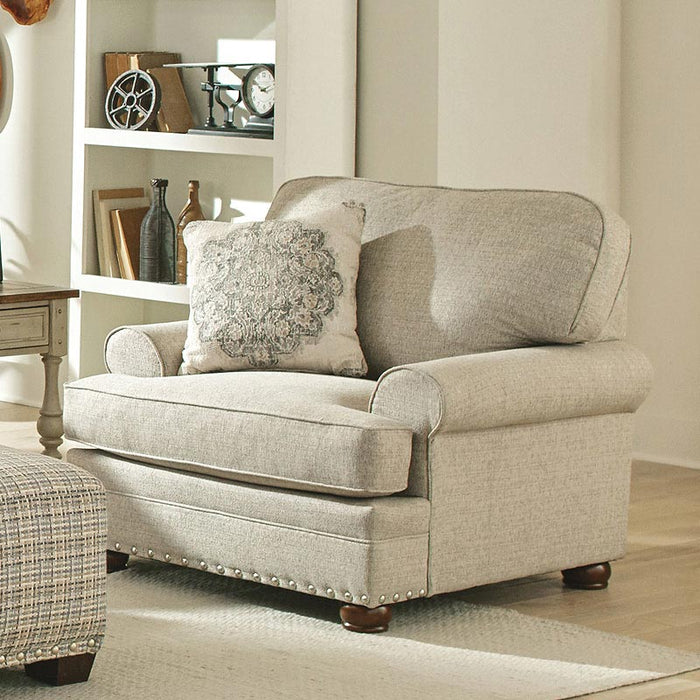 Jackson Furniture - Farmington 3 Piece Living Room Set in Buff-Winter - 4283-03-02-01-BUFF