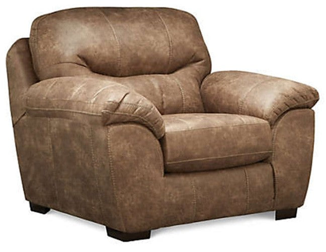 Jackson Furniture - Grant Chair and Ottoman Set in Silt - 4453-01-10 - GreatFurnitureDeal