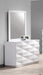 J&M Furniture - Verona White Lacquer 3 Piece Eastern King Platform Bedroom Set - 17688-K-3SET - GreatFurnitureDeal