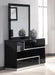 J&M Furniture - Lucca Black Lacquer Dresser & Mirror - 17685-DM - GreatFurnitureDeal