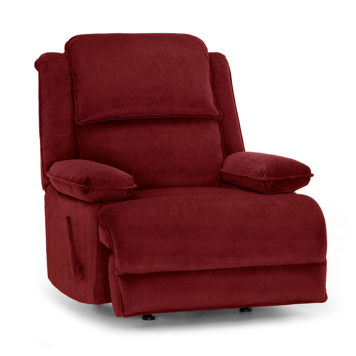 Franklin Furniture - Kingston Fabric Recliner - 1605-65 Collins Red