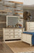 Homelegance - Weaver Dresser and Mirror in Antique White - 1626-6 - GreatFurnitureDeal