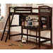 Coaster Furniture - Phoenix Cappuccino Twin Workstation Bunk Bed - 460063 - GreatFurnitureDeal