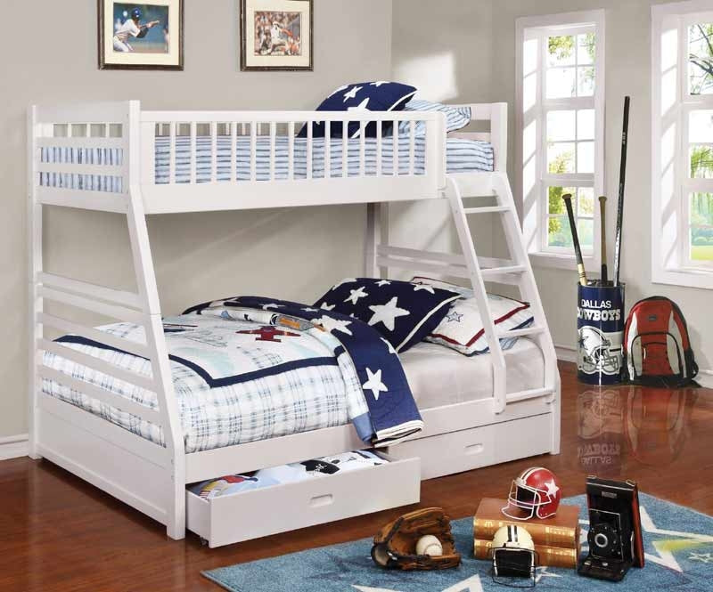 Twin and Full Bunk Bed