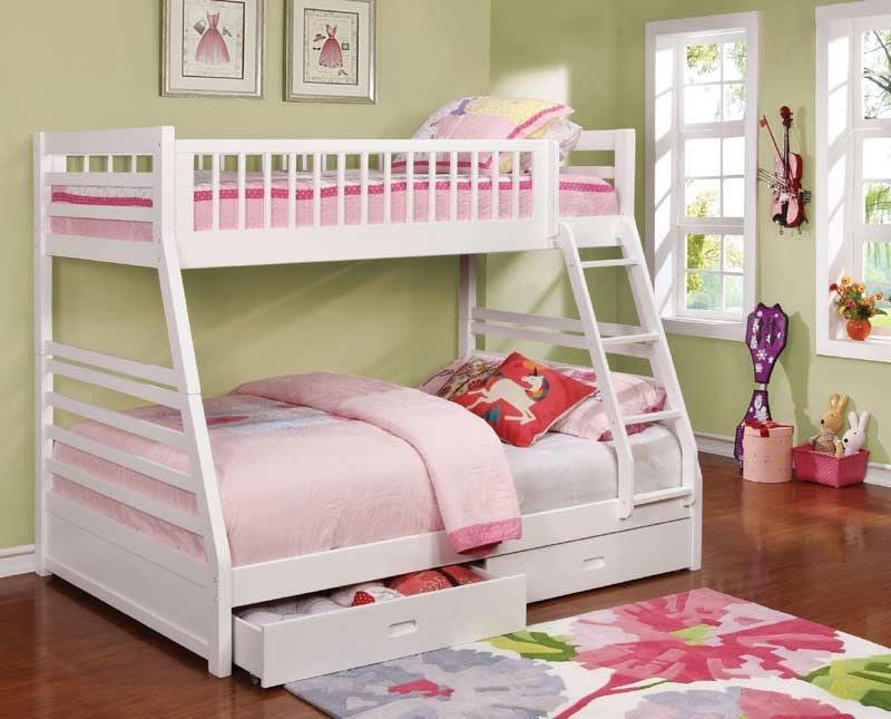 Twin and Full Bunk Bed