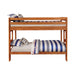 Coaster Furniture - Wrangle Hill Amber Wash Twin Over Twin Bunk Bed - 460243 - GreatFurnitureDeal