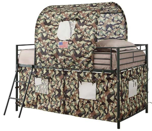 Coaster Furniture - Camouflage Bunk Bed With Camouflage Fabric - 460331 - GreatFurnitureDeal