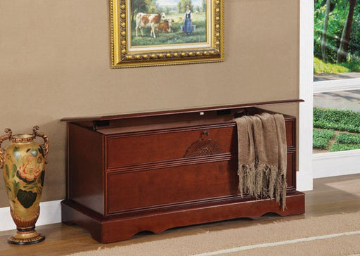 Coaster Furniture - Cherry Cedar Chest - 4694 - GreatFurnitureDeal