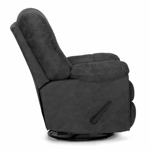 Franklin Furniture - Connery Fabric Recliner in Amargo Slate - 4703-1010-07