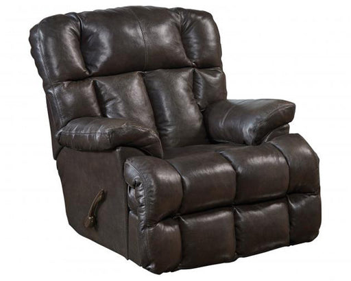 Catnapper - Victor Power Lay Flat Chaise Recliner in Chocolate - 64764-7Chocolate - GreatFurnitureDeal