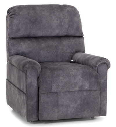 Franklin Furniture - Sinclair 3 Way Chaise Lift Chair w/Magazine Pouch in Lead - 478-LEAD