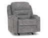 Franklin Furniture - Beacon 3 Piece Triple Power Headrest and Lumbar Living Room Set - 79847-35-4798-PEWTER - GreatFurnitureDeal