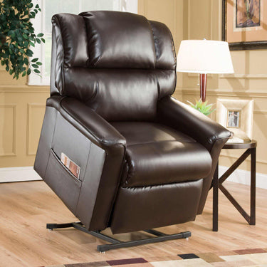 Franklin Furniture - Trinity 3 Way Chaise Lift & Recline - Holds Up To 350 Lbs - 480-CHOCOLATE - GreatFurnitureDeal