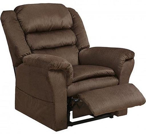 Catnapper - Preston Power Lift Recliner with Pillowtop Seat in Mocha - 4850-Mocha - GreatFurnitureDeal