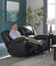 Catnapper - Transformer II Leather Power Reclining Loveseat in Chocolate - 64912-128429-Chocolate