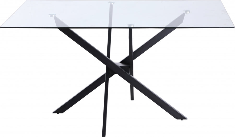 Meridian Furniture - Xander Dining Table in Matte Black - 903-T